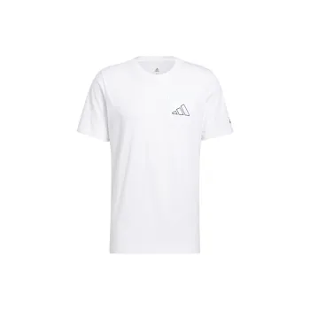 Adidas T Shirts Men White