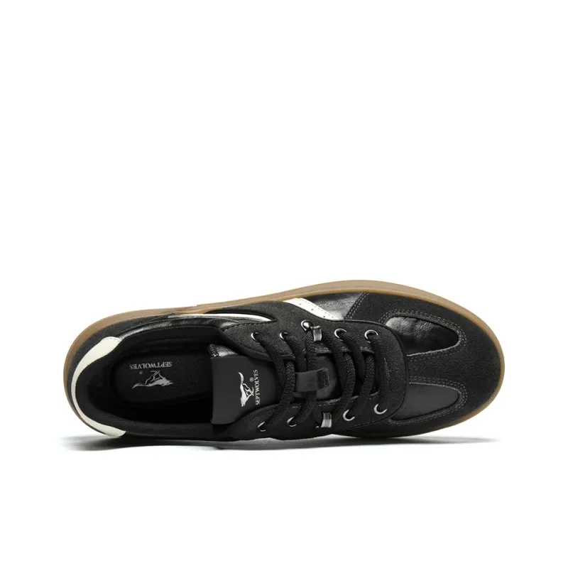 SEPTWOLVES German Army Trainers Low Top Casual Shoes Men's-4