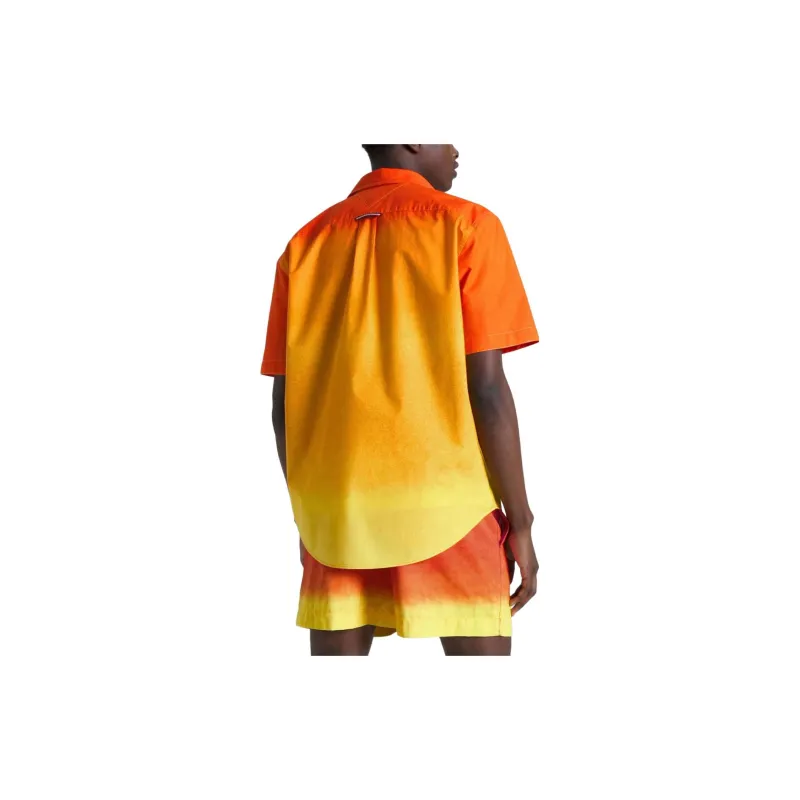 Andy Warhol X Tommy Hilfiger Tommy Hilfiger X ANDY WARHOL CO BRAND Shirts Unisex Orange Yellow-4
