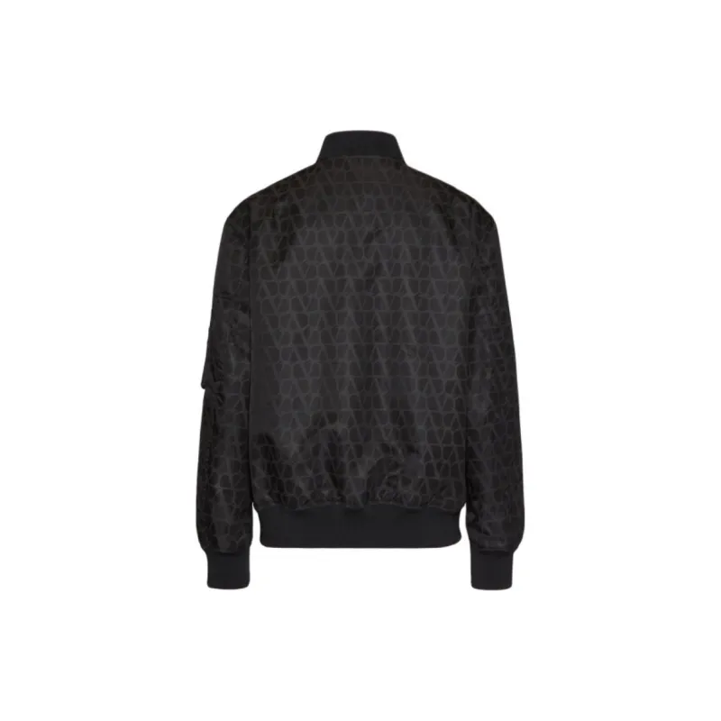 Valentino Toile Iconographe Zip Up Bomber Jacket-1