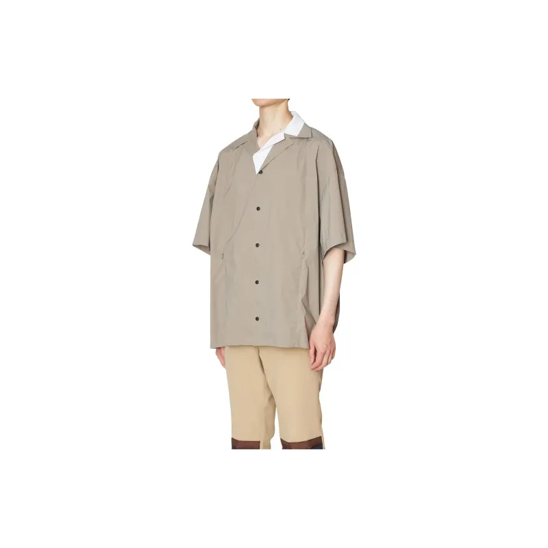 KOLOR Contrast collar Layered Shirt-2