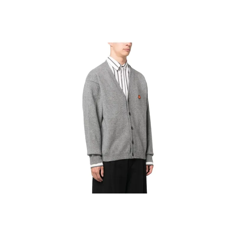 KENZO Sweaters Men Gray-3