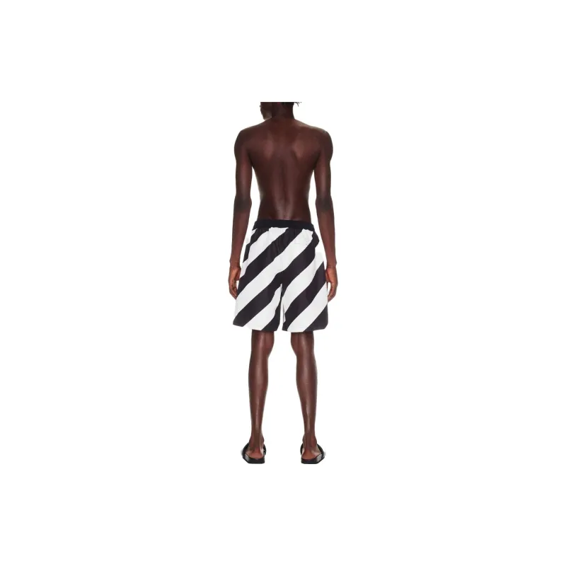 OFF WHITE Diag Surfer Swimshorts-2
