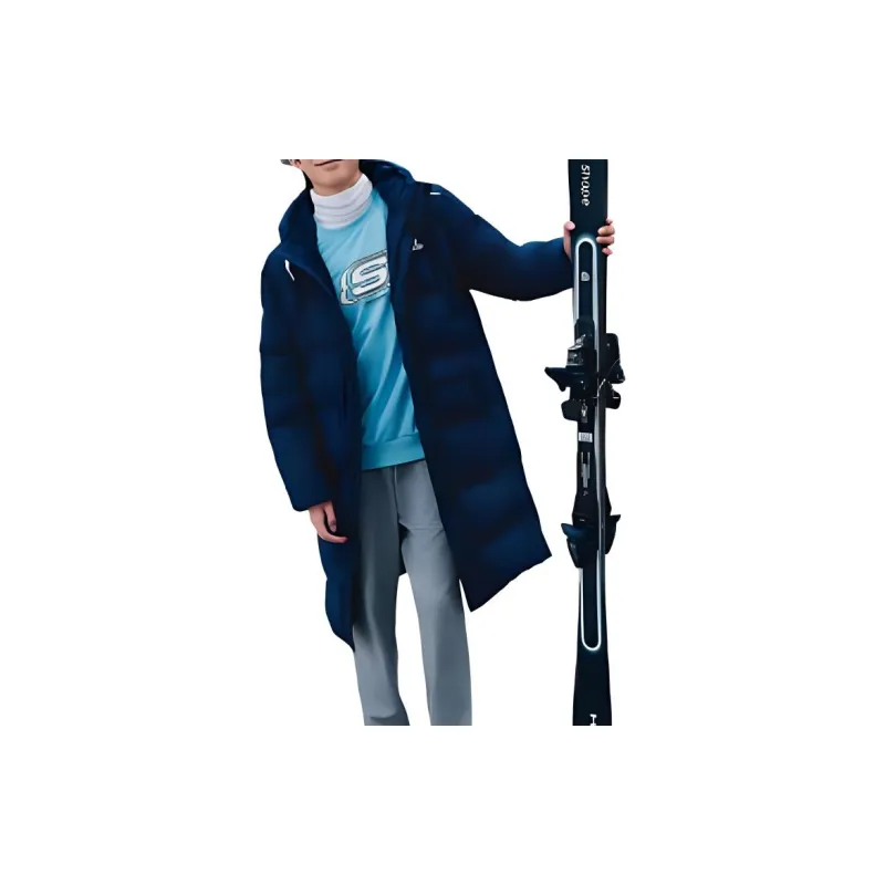 Skechers Colorful Down Jackets Men Medieval Blue-3