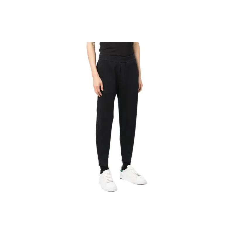 EMPORIO ARMANI Knitted Sweatpants Men Marine Blue-5