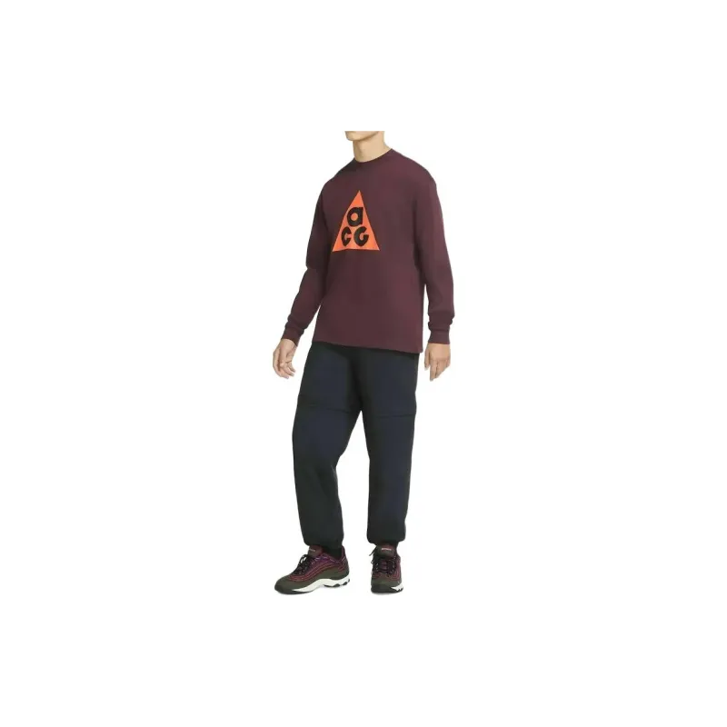 Nike Sweatshirts Men Burgundy-1