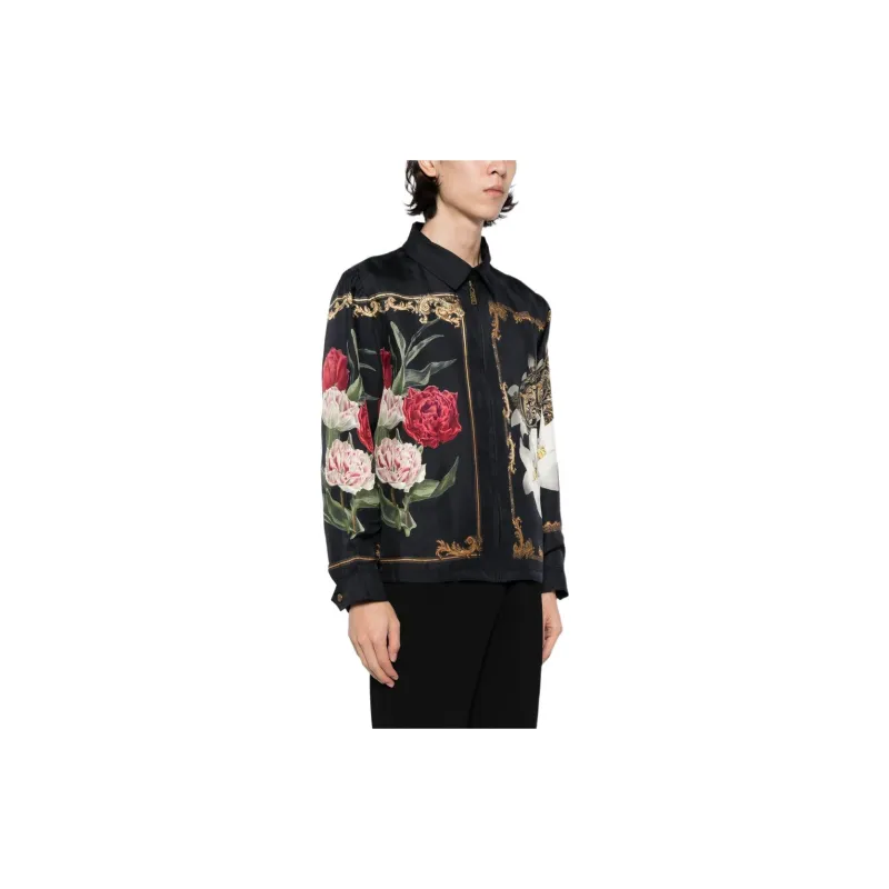 Camilla Magic In The Manuscripts print Silk Jacket-3