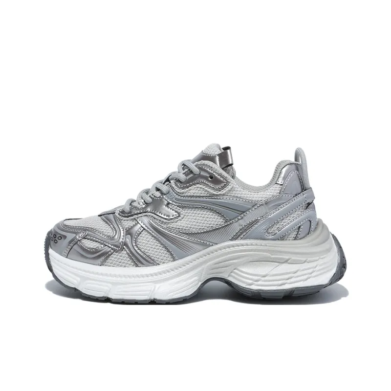 BDED Cushioning, Breathable, Height Increasing Low Top Chunky Sneakers Women's Box Included-8