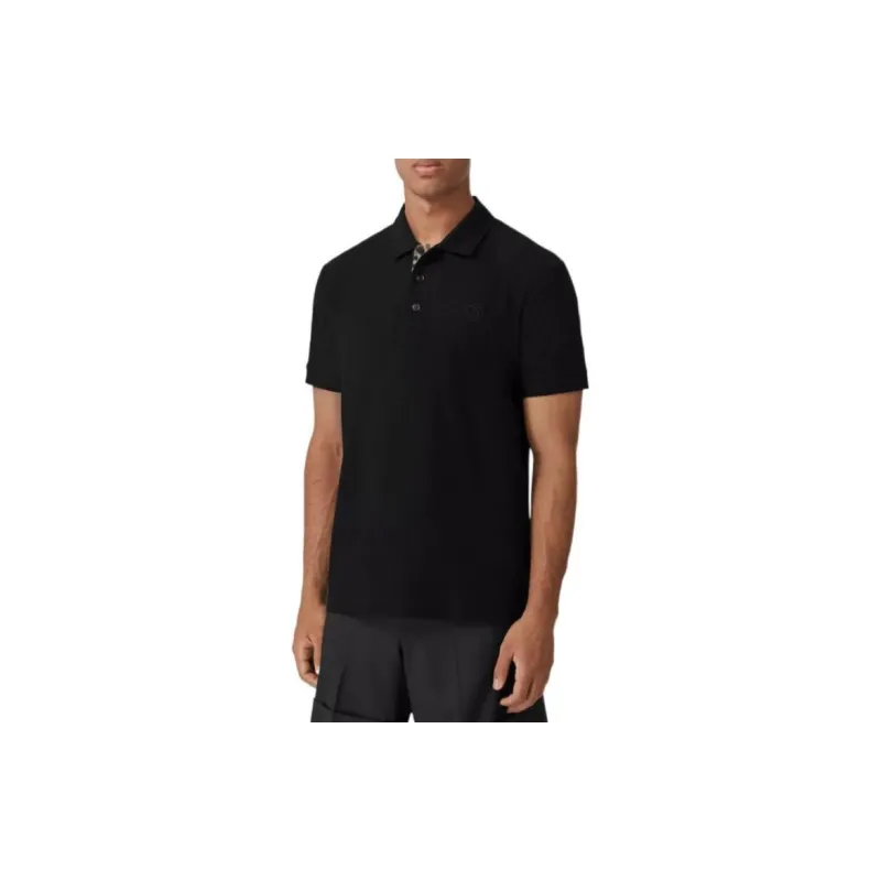 Burberry Monogram Motif Cotton Pique Polo-3