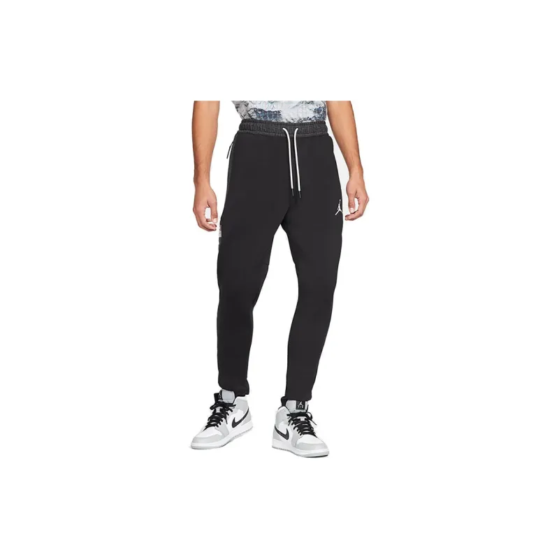 Jordan Knitted Sweatpants Men's Black-3