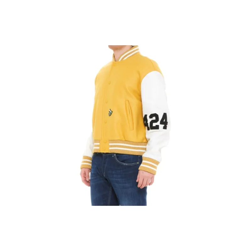 424 Logo detail Bomber Jacket-4