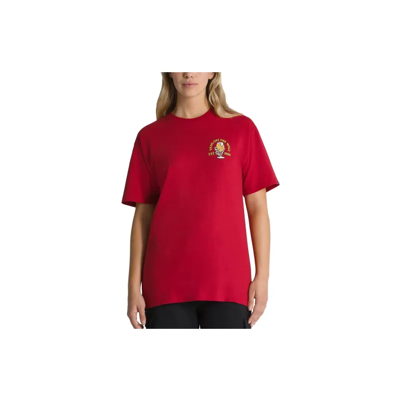 Vans T-Shirts Unisex Red-2