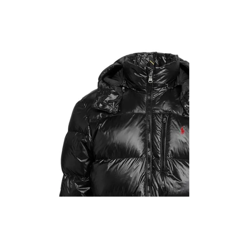Polo Ralph Lauren Men Pony embroidered Hooded Puffer Jacket-4