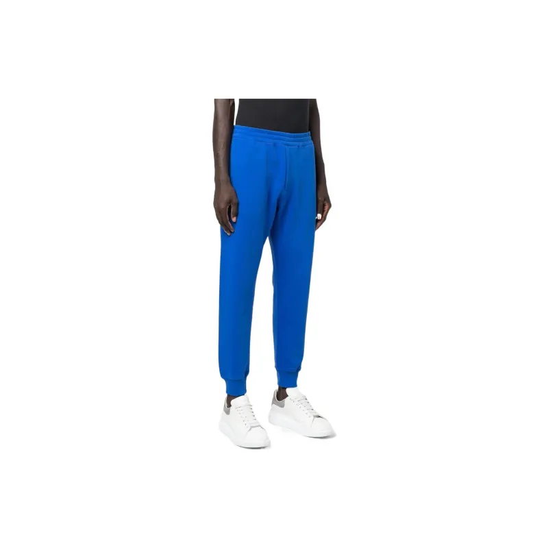 Alexander McQueen FW22 Knitted Sports Pants Men's Royal Blue-2