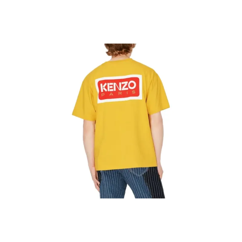 KENZO T Shirts Men All Yellow-3