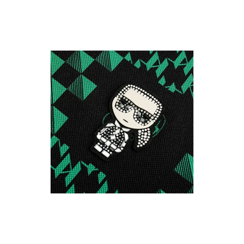 KARL LAGERFELD SS24 Polo Shirt Men's Black-1