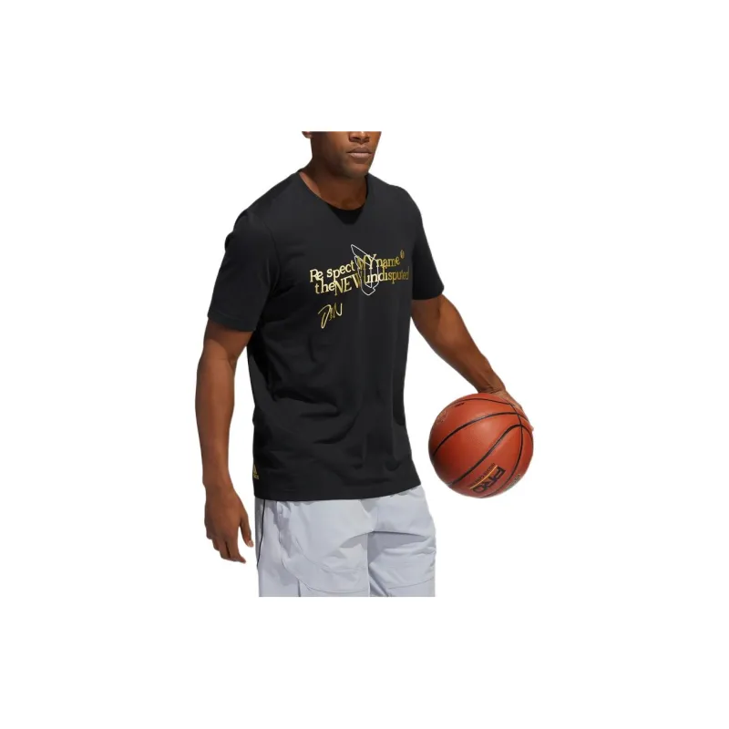 Adidas T Shirts Men Black-1
