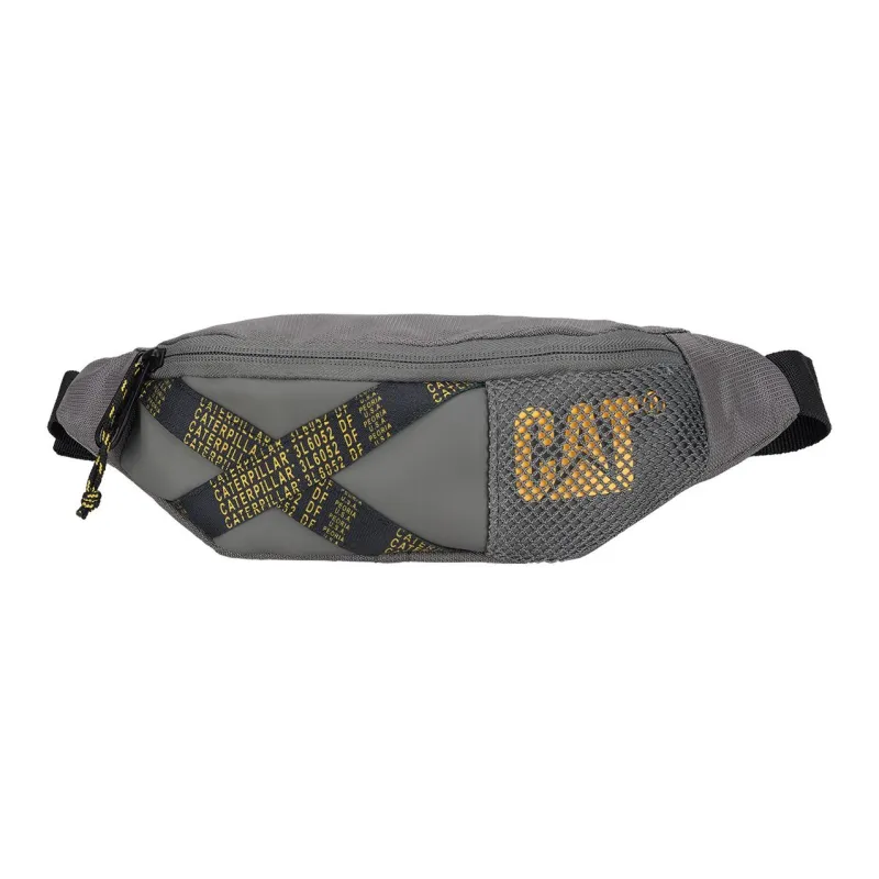 CAT Polyester Sling Bag Small Size Unisex Black/Gray-6
