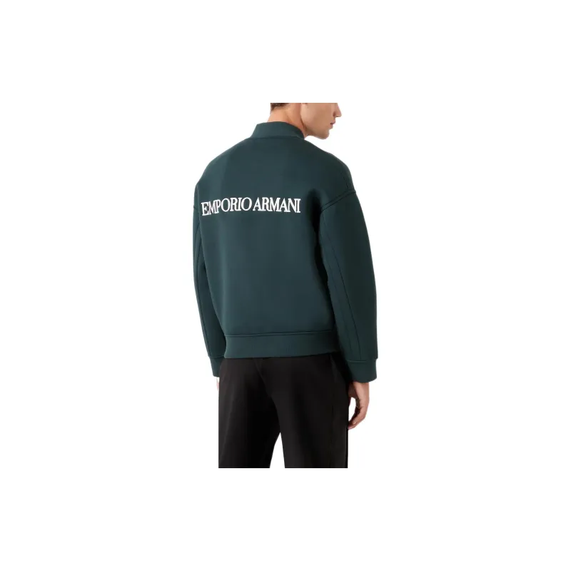 EMPORIO ARMANI FW22 Sweatshirt Men's Ocean Green-2