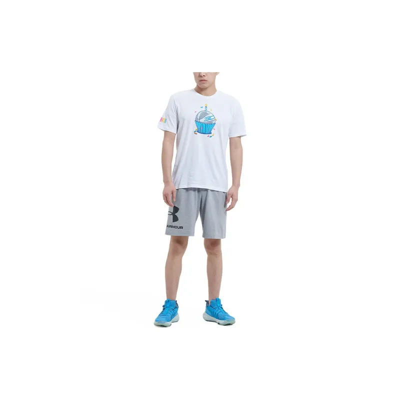 Under Armour Set in Sleeve T Shirt Men's White-1