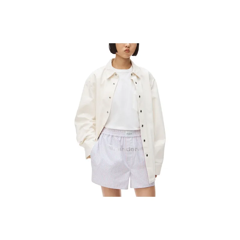 Alexander Wang Casual Shorts Unisex Red-4