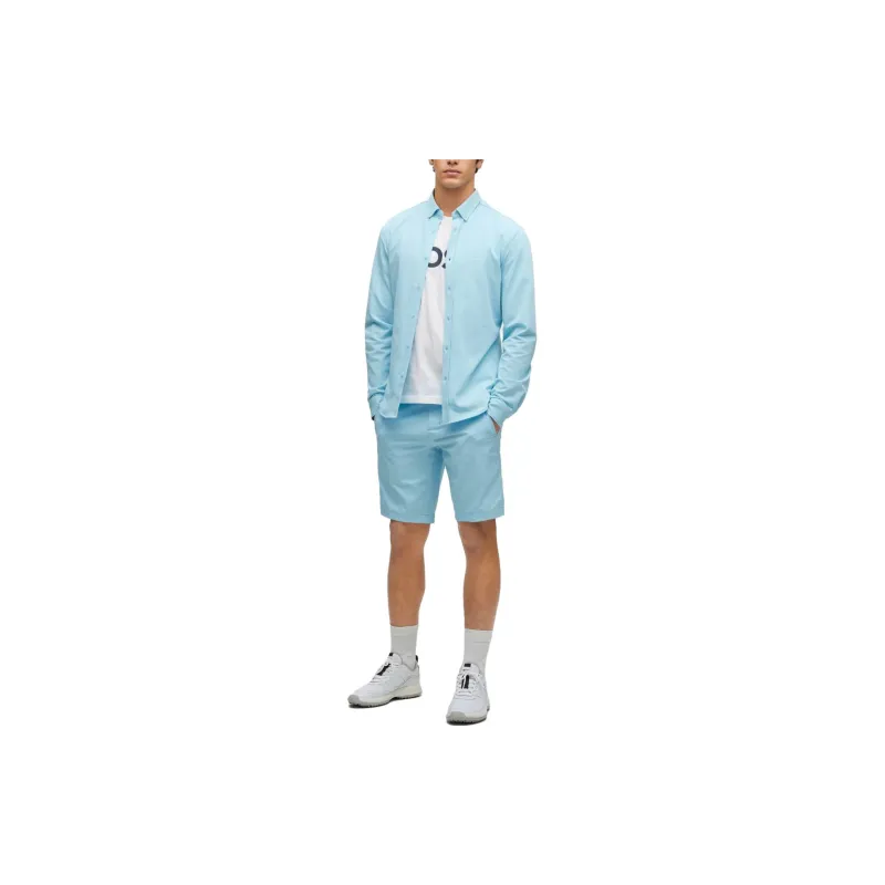 HUGO BOSS Long Sleeved Shirt Men's Light Blue-1