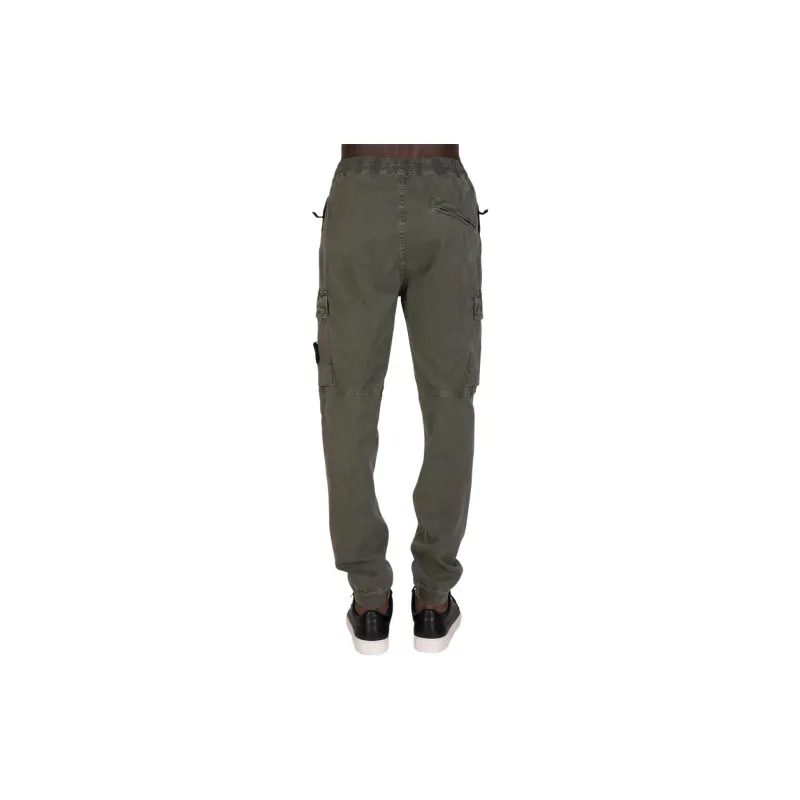 STONE ISLAND Regular Tapered Fit Cargo Pants-3