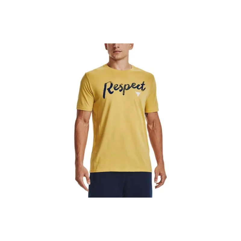 Under Armour Johnson T Shirt Men's Yellow-2