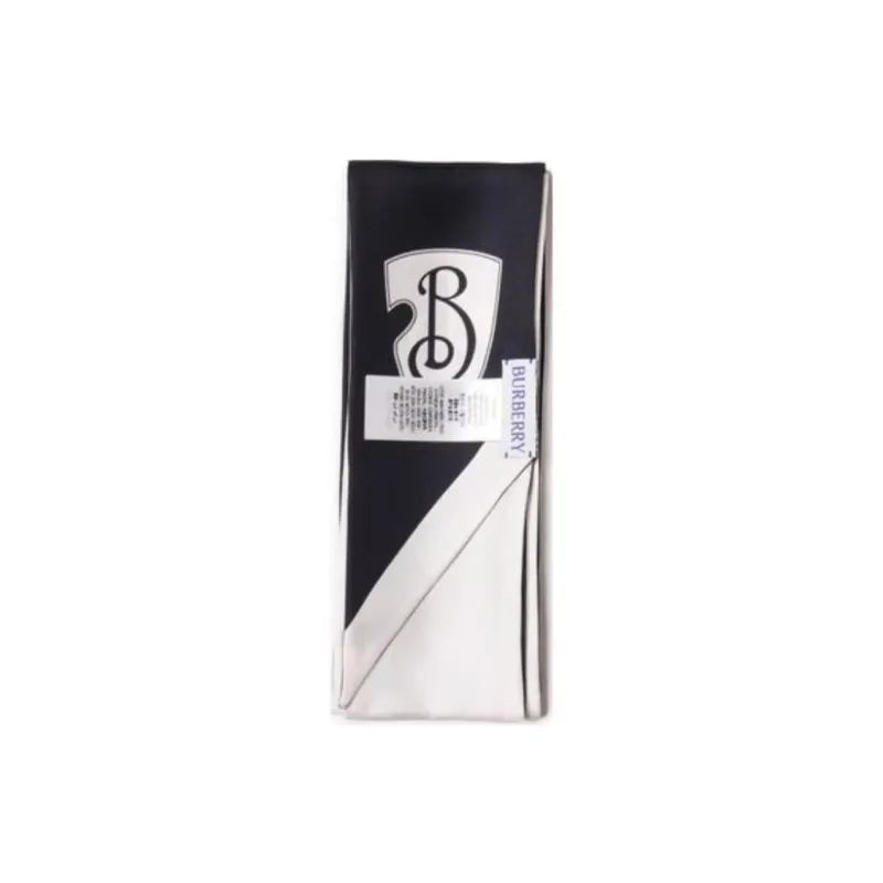 Burberry Logo Printed Scarf-1