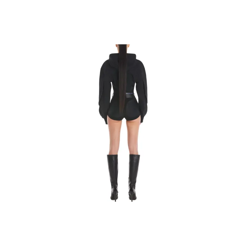 Mugler Sweatshirts Unisex Black-3