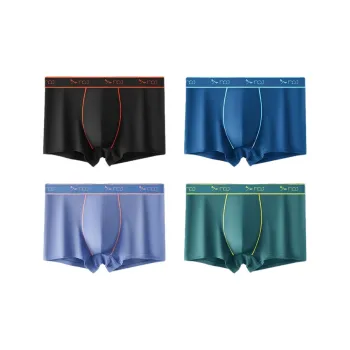 RED DRAGONFLY Cotton Panties Men's 4 Pack Gift Box Set