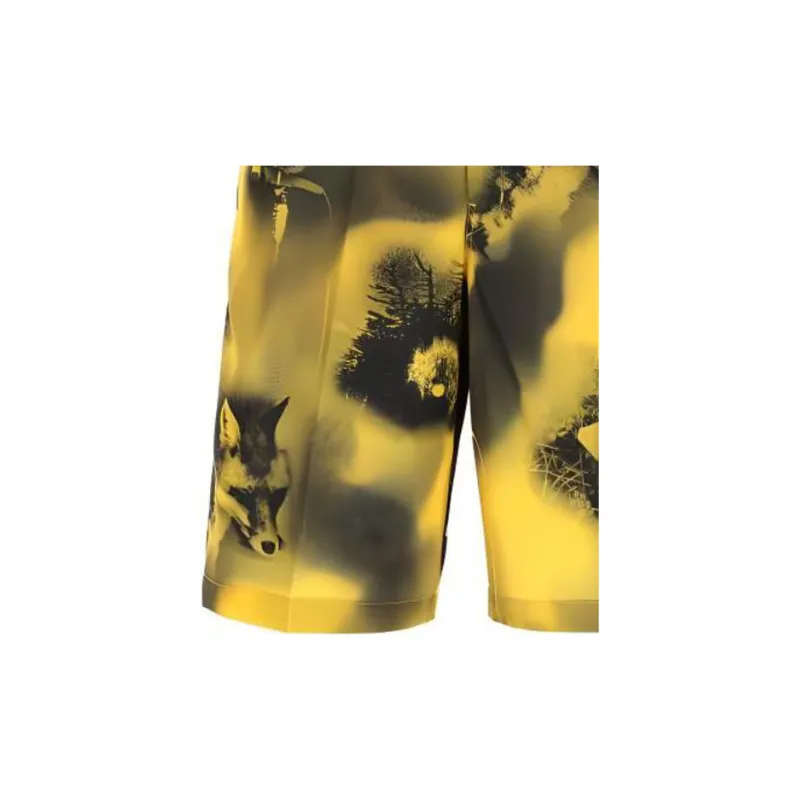 PRADA All Over Graphic Printed Bermuda Shorts-6