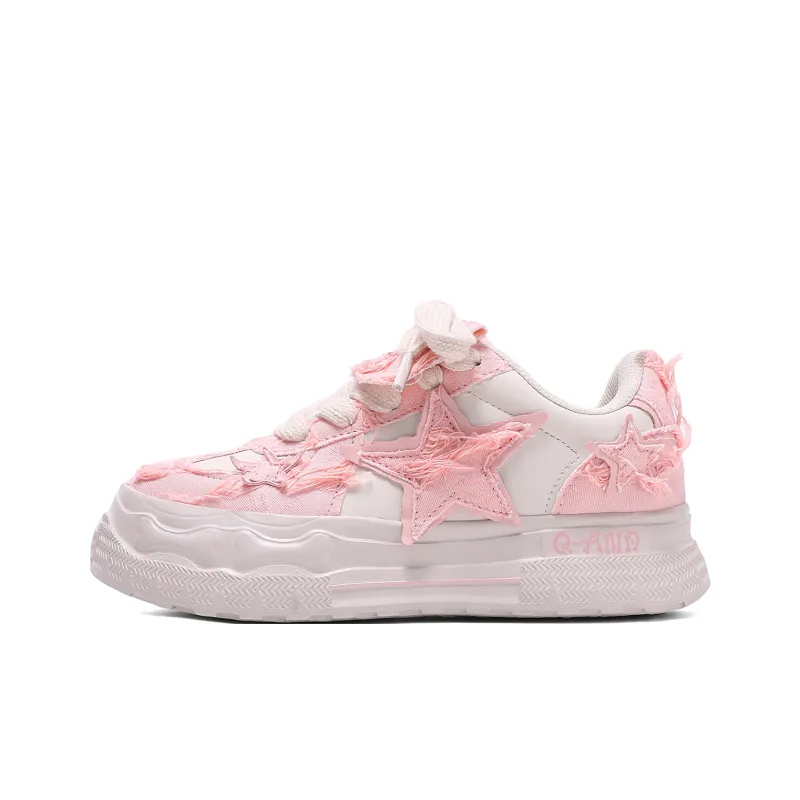 Q AND Coverage Wear Resistant Slip Resistant Low Top Skateboard Shoes Unisex-1