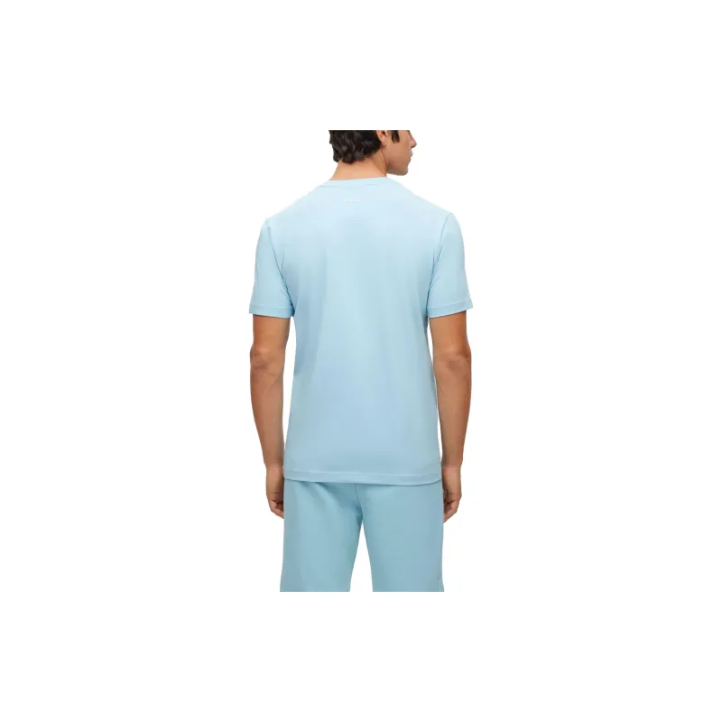 HUGO BOSS T Shirts Men Light Blue-2