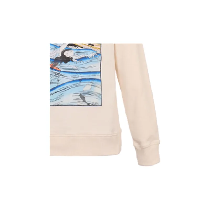 KENZO Sweatshirts Men Beige-6