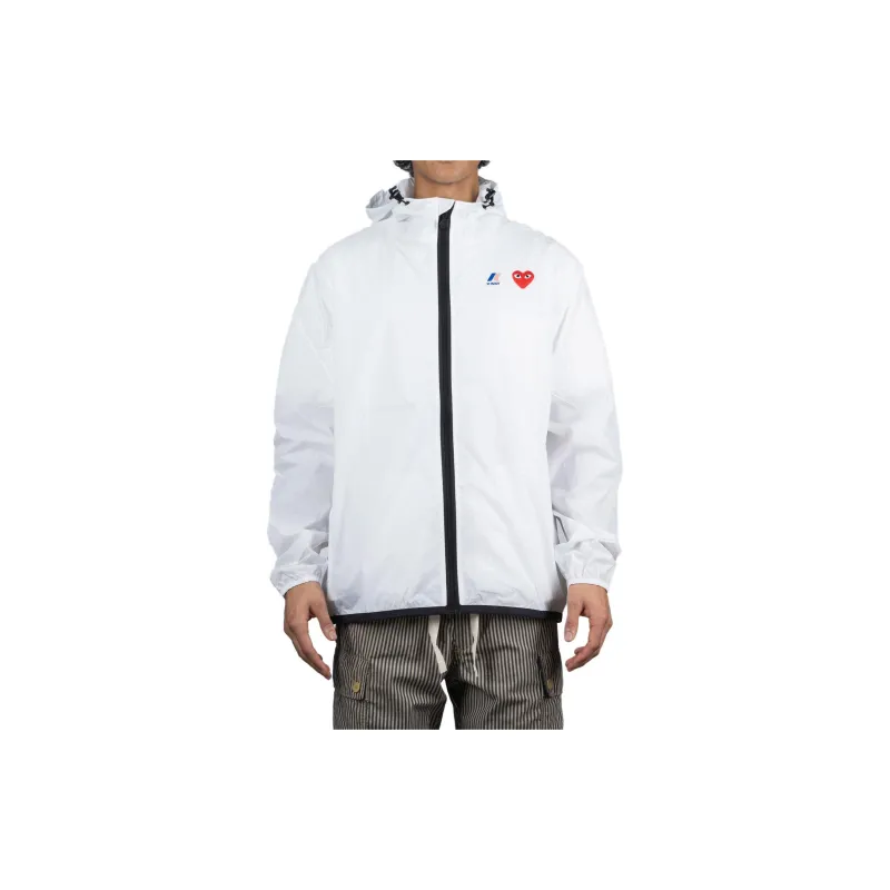 Comme Des Garcons Play X K Way Kids Full Zip Jacket-2