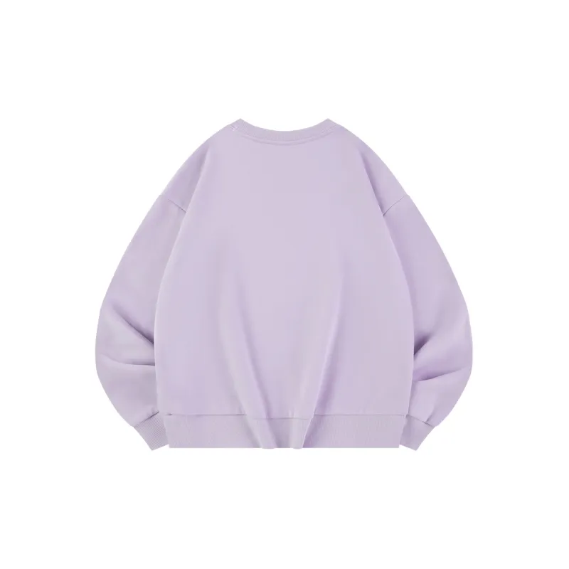 QIAODAN Sweatshirt Women's Star Wish Purple-1
