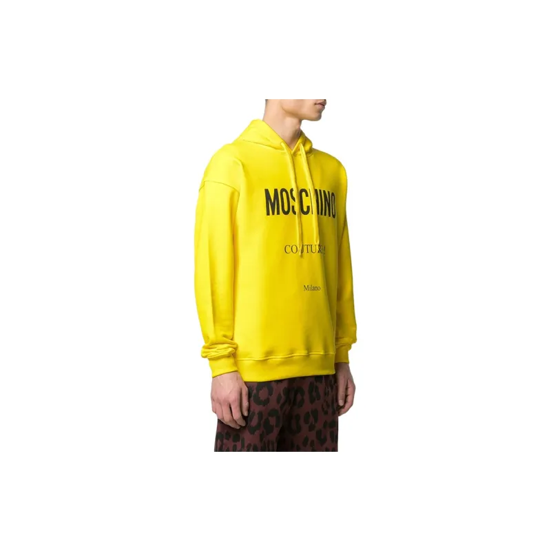 MOSCHINO Logo embroidered Hoodie-2