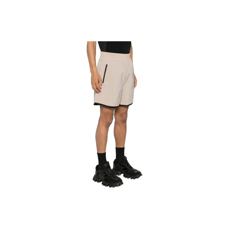 FENDI FF print Track Shorts-3