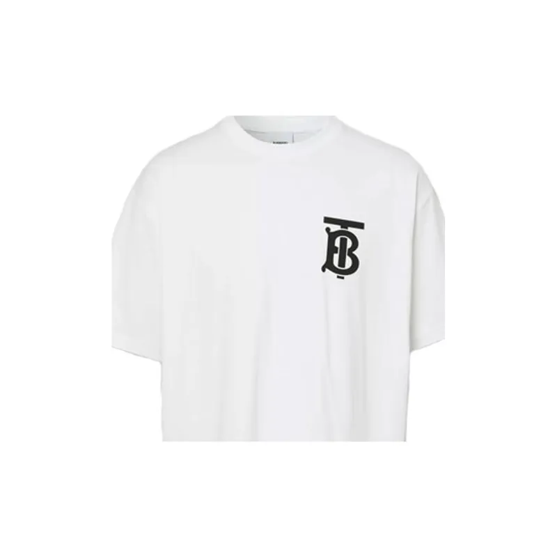 Burberry Women's Monogram Motif Oversized T shirt-4