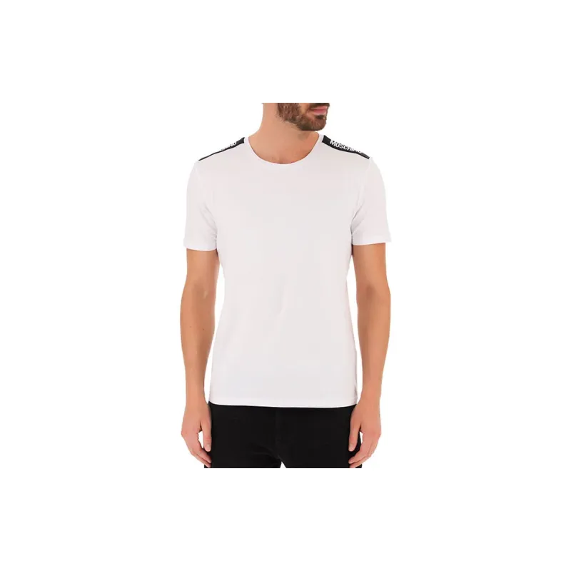 MOSCHINO Logo Tape Crewneck T-Shirt-2