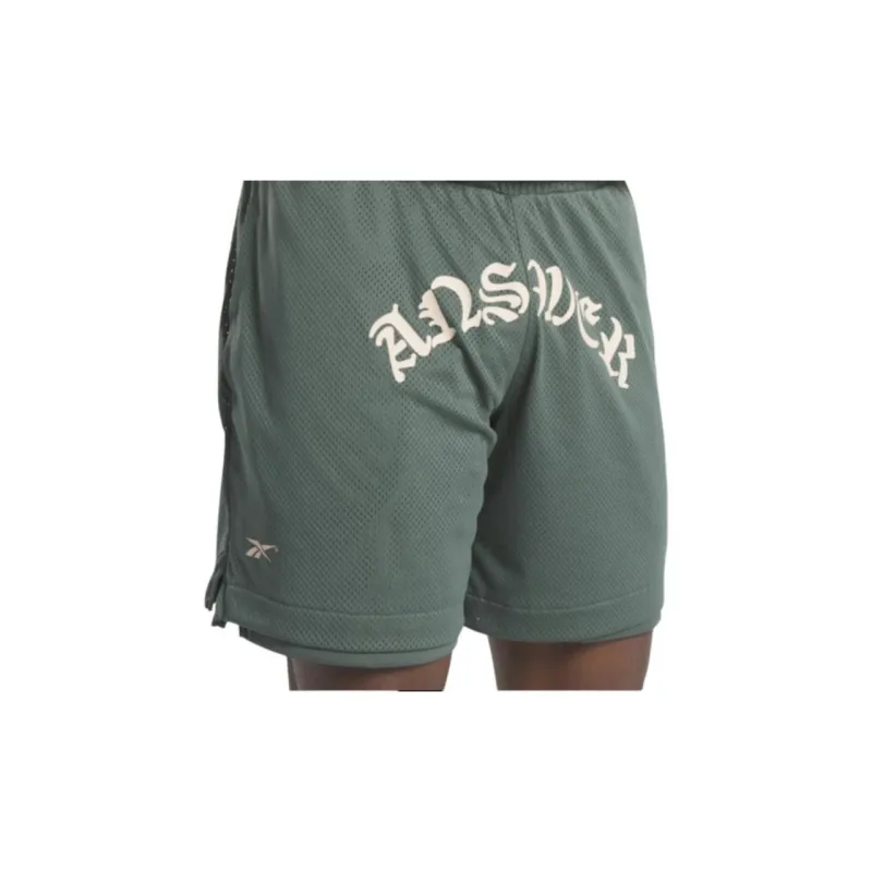 Reebok Basketball Shorts Men's Army Green-5
