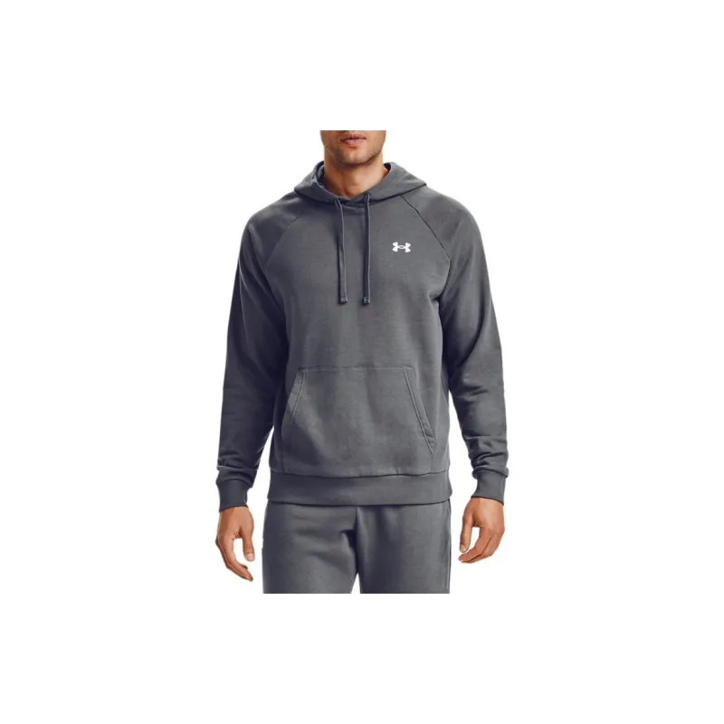 Under Armour Rival Sweatshirts Men Gray-2