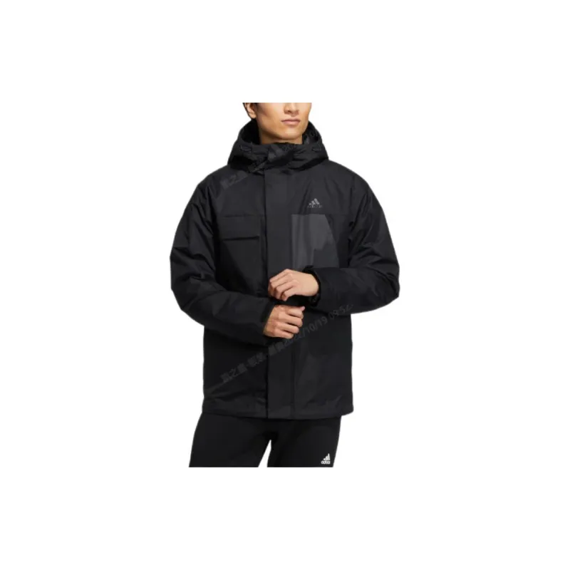 Adidas Down Jackets Men Black-3
