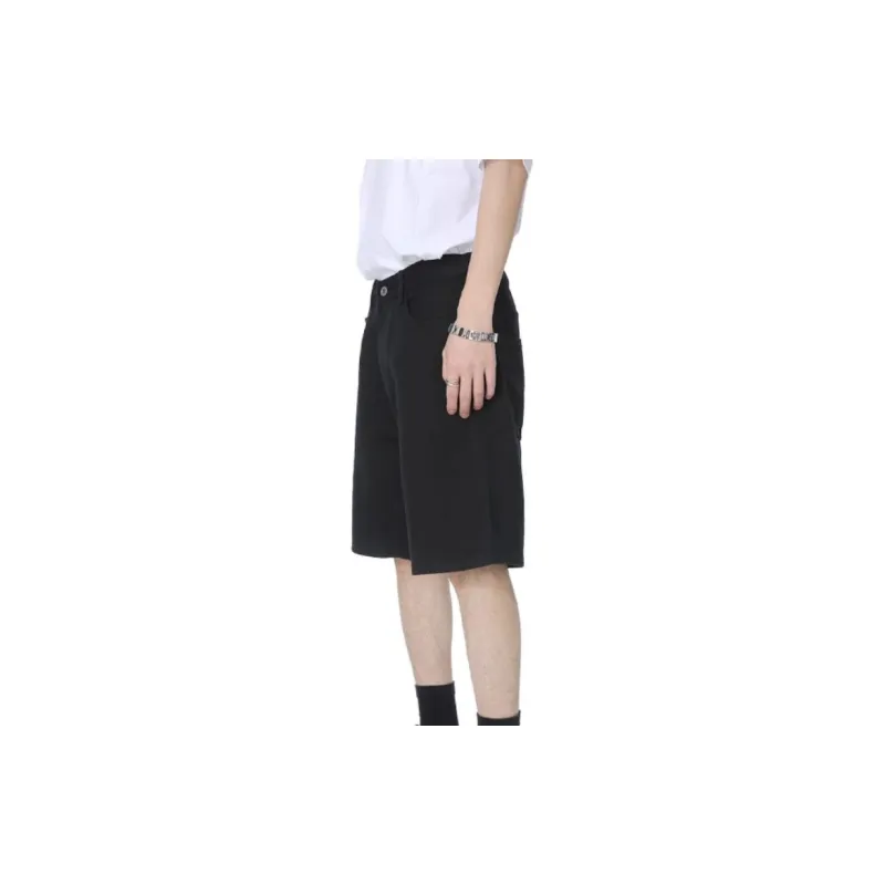 Voguo Relay Straight Fit Casual CLEAN FIT Shorts 5 Button Pants Unisex-6