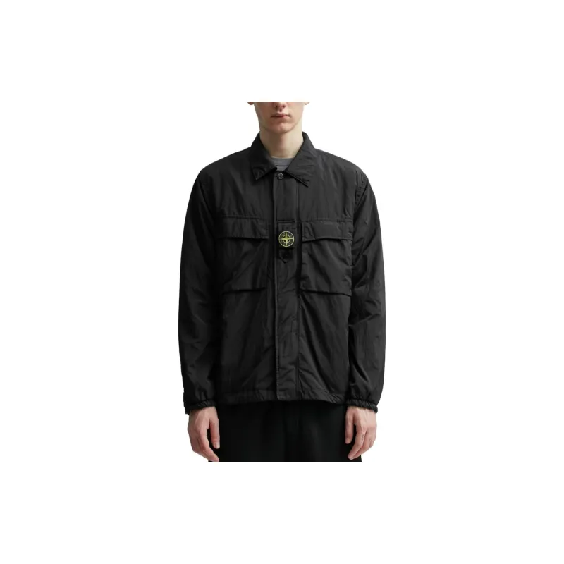 STONE ISLAND Jackets Coats Men's Black-2