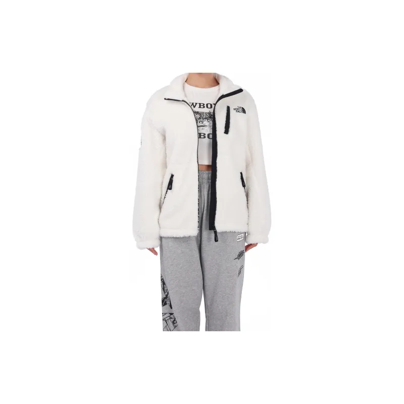 THE NORTH FACE Velvet Jackets Unisex Ecru-4