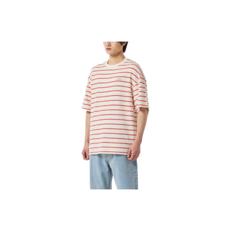 Lee T Shirts Men Orange-4