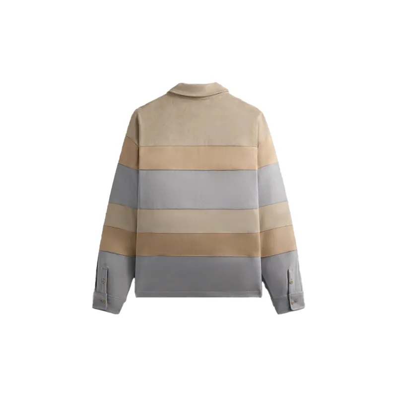 KITH Stripe Microsuede Tanner Pullover-1