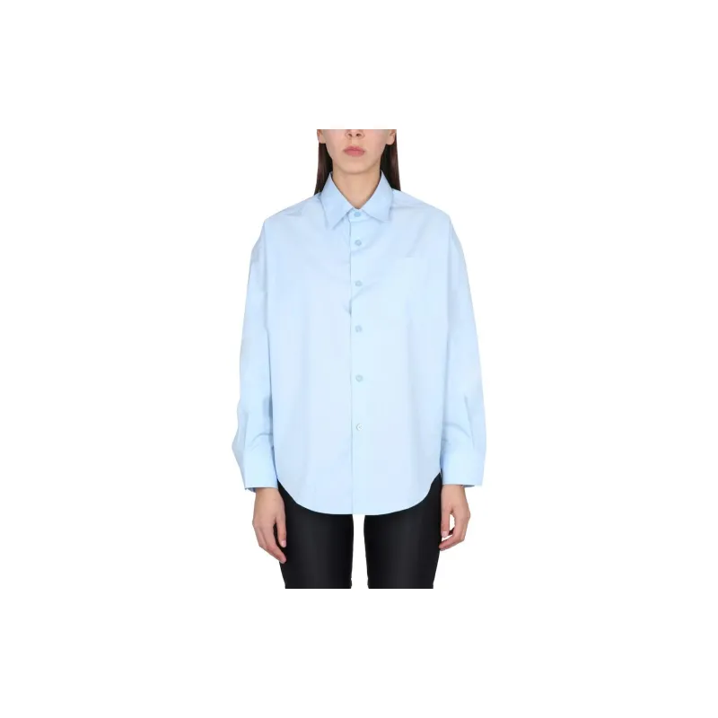 AMIPARIS Chest Pocket Long Sleeved Shirt-2